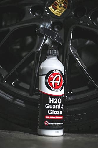 H2O של ADAM Guard & Gloss - מכוניות המפרטות את היברידי מעיל עליון סיליקה איטום, שעווה לרכב ופולנית