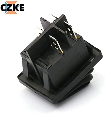 BKUANE 5 PCS 6PIN מתג נדנדה 3 מנעול מיקום ב- DSDT 16A / 250V / 20A 125V RL2