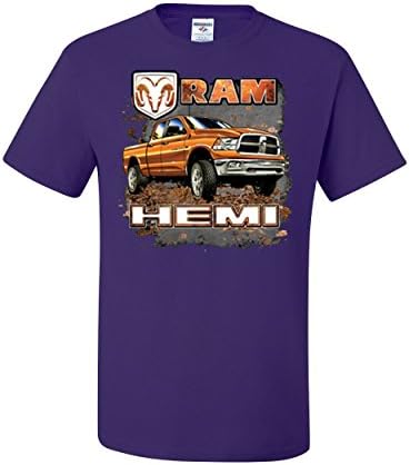 DODGE RAM HEMI חולצת טריקו דודג 'משאית לא שקט חולצת טי מורשה