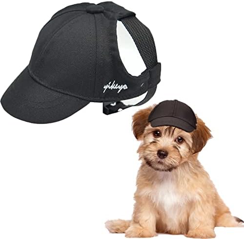 כלב כובע כלב שמש כובע כלב בייסבול כובע כלב כובע כלב כובעי עבור קטן בינוני גדול כלבים עם אוזן חורים, מתכוונן