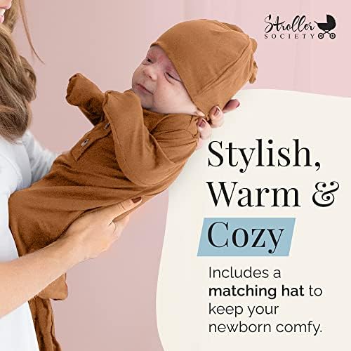 עגלת חברה יילוד מסוקס תינוק שמלת וכובע סט עבור תינוק ילד או תינוקת