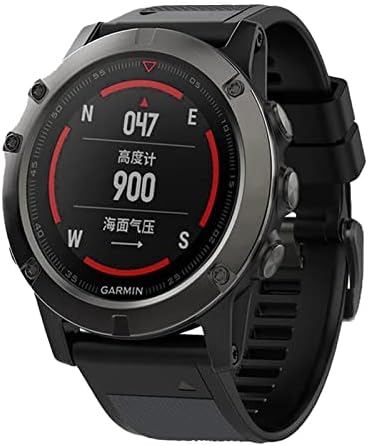 XIRIXX 26 22 ממ כושר מהיר שעון שעון עבור Garmin Fenix ​​6X 6 Pro 5x 5 פלוס 3 HR Enduro 935 Silicone Easyfit