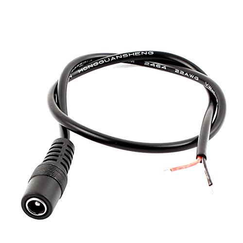 AEXIT 0.4M DC AUDIO ווידאו אביזרים נקבה 5.5 X 2.1 ממ תיל הרחבת כבל חשמל למחברים ומתאמים מצלמת טלוויזיה