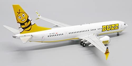 Buzz Boeing Bueing B737 Max8 SP-RZC 1/200 מטוסי דיאסט דגם שנבנה מראש