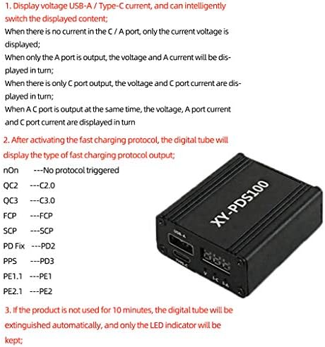 SARA-U XY-PDS100 QC4.0 QC3.0 TYPE-C 100W שלב למטה טלפון נייד מודול מטען מהיר תואם ל- HUA-WEI SCP/FCP