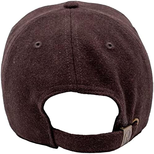 קלאסי 6-פנל צמר תערובת בייסבול יוניסקס כובע עם מתכוונן פליז אבזם