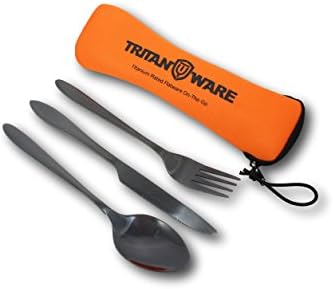 Tritanware קל משקל טיטניום מצופה נירוסטה מפלדת נירוסטה סט עם מארז כלים