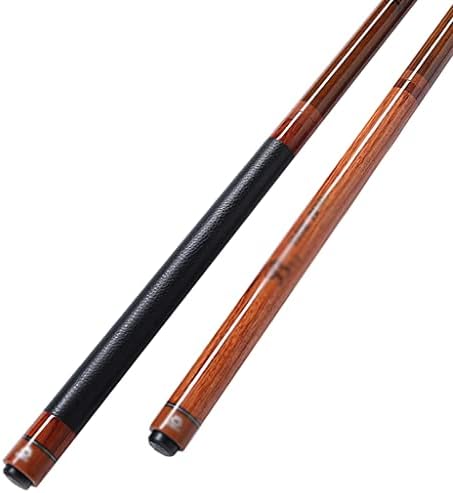 Zyzmh Cue Billiard Stick 142 סמ ידית עור מלא של עץ מלא