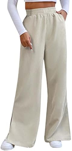 Miashui Pant Romper לנשים מכנסי טרניעה תחתונים סגורים של נשים עם כיסים מכנסי אימון מותניים