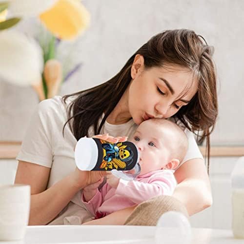 כוס קש הדפסת תירס-כוס קש תינוק ייחודית-כוס קש חמודה