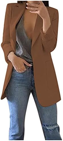 משרד הנשים ז'קט בלייזר נשים חולצות קורדרוי כפתור שרוול ארוך למטה חולצות חולצות גדולות עם כיס עם כיס