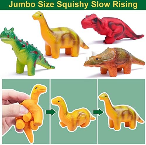 דינוזאור ענק סחוט צעצועים לוח השנה של המוצ'י 2022 לילדים בנים, 24 יום ספירה לאחור לחג המולד לוח השנה דינו
