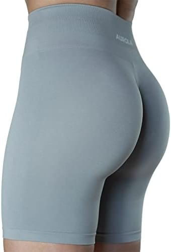 מכנסיים אתלטיים של אורולה של אורולה חלקים חלקה מותניים גבוהים בריצה ספורטיבית כושר כושר יוגה אימון אלסטי