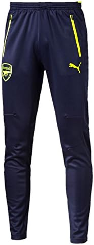 מכנסי אימונים של ארסנל פומה של פומה עם 2 כיסים צדדיים עם רוכסן