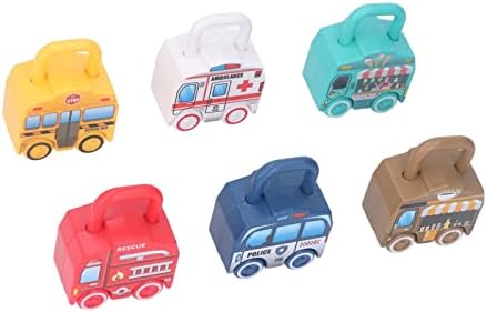 ילדי Tnfeeon נעולים מכוניות מפתח, צעצועי רכב מנעולים צבע בהיר חינוך מוקדם חינוך מפלסטיק על מיומנות