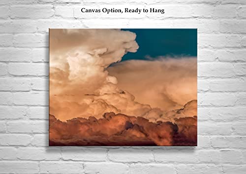 אמנות ענן סערה של טוסון אריזונה מונסון במדבר