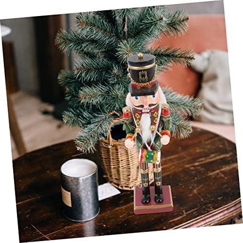 צעצוע מפצח אגוזים פארה מסה דה מולד קישוטי לילדים עץ מפצח אגוזים חיילי חג המולד שולחן העבודה מפצח אגוזים
