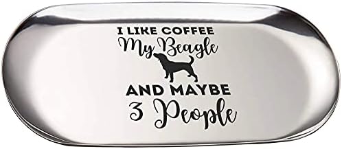 אני אוהב קפה ביגל אולי 3 אנשים חובב כלבים 7 אינץ 'מחזיק תכשיטים תכשיטים תכשיטים
