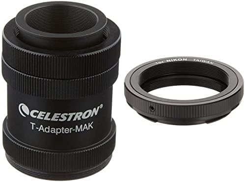Celestron 93635-A T-Adapter עבור Nexstar 4GT & 93402 T-Ring עבור קובץ מצורף של Nikon Camera