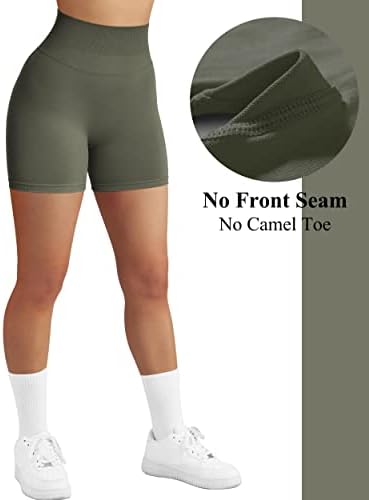 OMKAGI NO SCRANCH ATTEL WALONCE מכנסיים קצרים של נשים מצולעות מכנסי אופנוען בעלי מותניים גבוהים חלקה