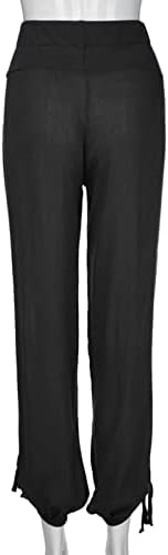 גודל פלוס גודל של בוהו הרמון לנשים מותניים גבוהים מכנסיים תאילנדים רחבים צדדיים עם מכנסי יוגה