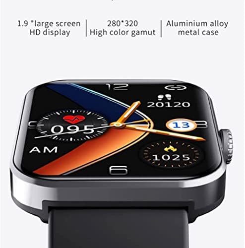 F57L Blood Glucose Neatingwatch Smartwatch, שעון חכם אופנה Bluetooth עם סוכר בדם ומוניטור דופק,