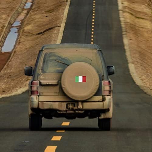 קנטנדו 5 יחידות איטליה מדבקה מדבקות מדבקות - דגלים איטלקיים מדבקות רכב ויניל רפלקטיביות - למדבקה