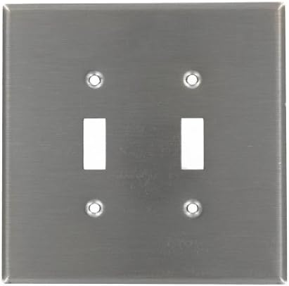 Leviton 84109-40 SS WP 2G TGL גדול