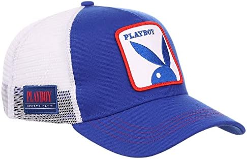 פלייבוי כל כך Cal Trucker כובע Snapback מתכוונן כחול/WHT