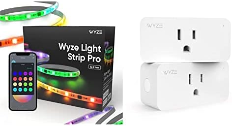 Wyze Light Strip Pro, אורות רצועת LED של 32.8ft WiFi, בקרת קטעים רב צבעוניים, 16 מיליון צבעים