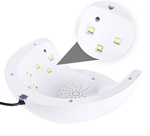 SXNBH מנורת ציפורניים-ג'ל אור ציפורניים מנורת ריפוי מנורת ציפורניים אור לציפורני ג'ל עם הגדרת טיימר,