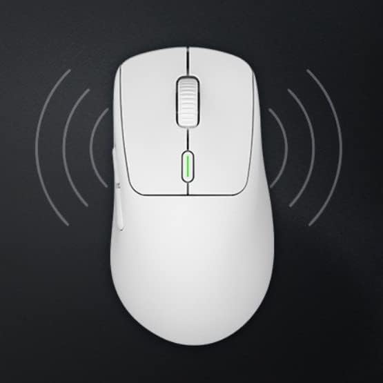 Hifigo Waizowl Ogm Pro Wireless Mouse, עכבר משחק ארגונומי אלחוטי למחשב נייד, עם תאוצה מותאמת
