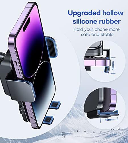 HolderProf 2023 2022 2021 טסלה דגם 3 דגם y טלפון מחזיק סולארי לכל טסלה דגם Y/3 מחזיק טלפון מתאים לכל