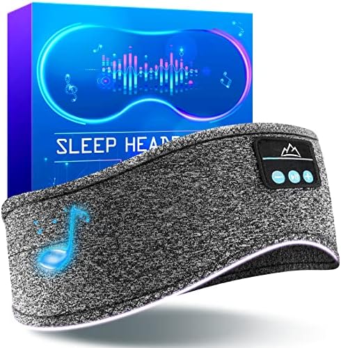 2 חבילות אוזניות שינה סרטים אלחוטיים בלוטות ' - אוזניות מסיכת עיניים שינה נוחה
