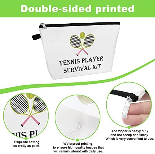 מתנות טניסיות לנשים לנשים איפור טניס תיק חובב טניס מתנות למתנות אמא לטניס שלה מתנות למאמן טניס תיק