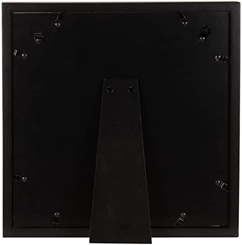עיצובים בינלאומיים של מלדן מר וגברת קורינתיים 5x7 מסגרת צללים שחורה מטופחת עם הדפס פרחוני