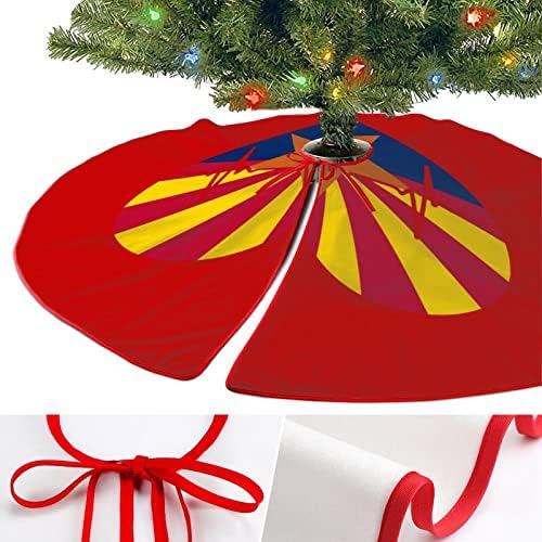אהבה אריזונה פעימות לב חצאית עץ חג המולד וינטג 'קישוטי חג המולד קישוטי חג המולד למסיבת השנה החדשה לחג