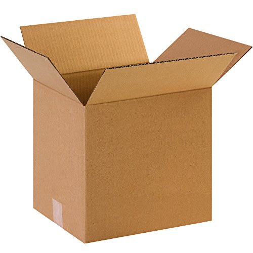 קופסה ארה ב 25 מארז קופסאות קרטון גלי, 12 אינץ' על 8 אינץ 'על 12 אינץ', קראפט, משלוח, אריזה והעברה