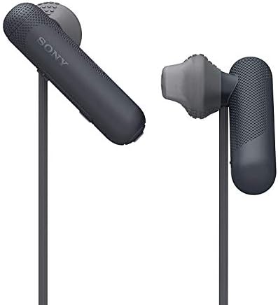 Sony Wi-SP500 אוזניות ספורט אלחוטיות באוזן, אוזניות Bluetooth, שחור