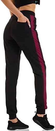 מכנסי טרנינג מכנסי סעדים של מכנסי לנשים עם מכנסי רוכסן עם מכנסי אימון יוגה