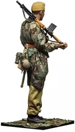 פיצול 1/16 120 ממ מלחמת העולם השנייה חייל עומד שרף דגם מיני ערכת אינו מורכב ולא צבוע