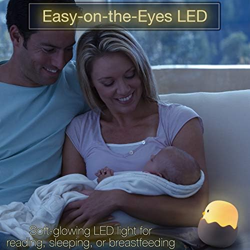 לילה אור לילדים / תינוק משתלת מנורת עם מגע פקדים / חמוד אפרוח המיטה מנורת לילה עבור סיעוד / הנקה