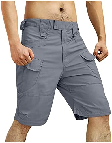 מכנסיים קצרים לגברים של ימוסרה מטען ספורט כיס ספורט ביגוד מכנסיים קצרים מזדמנים רצים גברים כותנה רכה