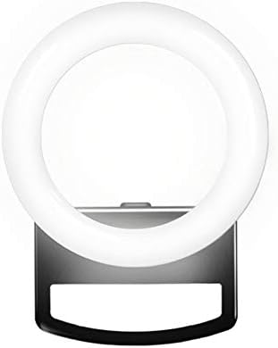 טבעת סלפי לד מילוי אור ניתן לעמעום נייד מנורת טבעת לד צילום לאיפור וידאו בשידור חי