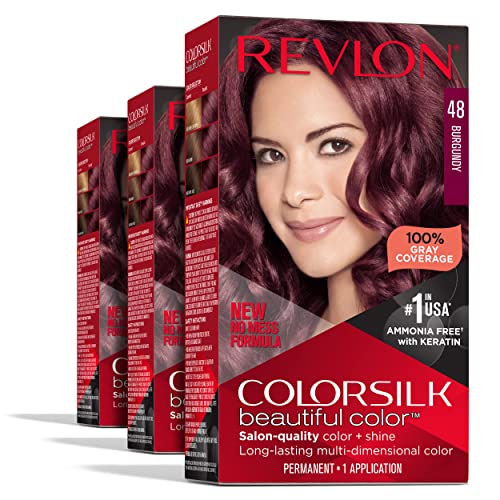צבע שיער קבוע של רבלון, צבע שיער אדום קבוע, צבעמשי עם כיסוי אפור , ללא אמוניה, קרטין וחומצות