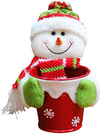 יצירתי חג המולד סוכריות צנצנת בד סוכריות שוקולד מיכל אריזת מתנה ספקי צד לילדים בית חג המולד