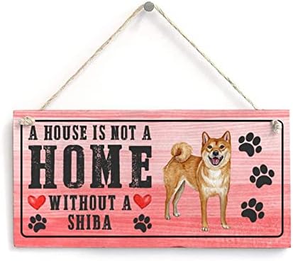 חובבי כלבים ציטוט שלט מזקן קולי בית הוא לא בית בלי כלב מצחיק עץ מצחיק שלט כלב שלט כלב לוחית כפרי בית כפרי