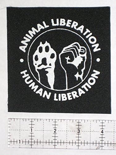 טלאי שחרור בעלי חיים ואנוש - טבעוני זכויות צמחוני רווחה לרווחה אנטי סמכותית תאגיד הבדיקה בשר הוא רצח אקטיביזם