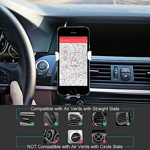 פיצה פלנט מכונית טלפון הרכבה ידיים חינם מחזיק טלפונים סלולריים אוויר אוויר תואם לעריסות רכב סמארטפון לאייפון אוניברסלי