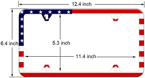 לוחית רישוי דגל אמריקאית מסגרת רישוי-פטריוטי לוחית רישוי מסגרת מסגרת רישוי מסגרות מסגרת רכב מסגרת מסגרת